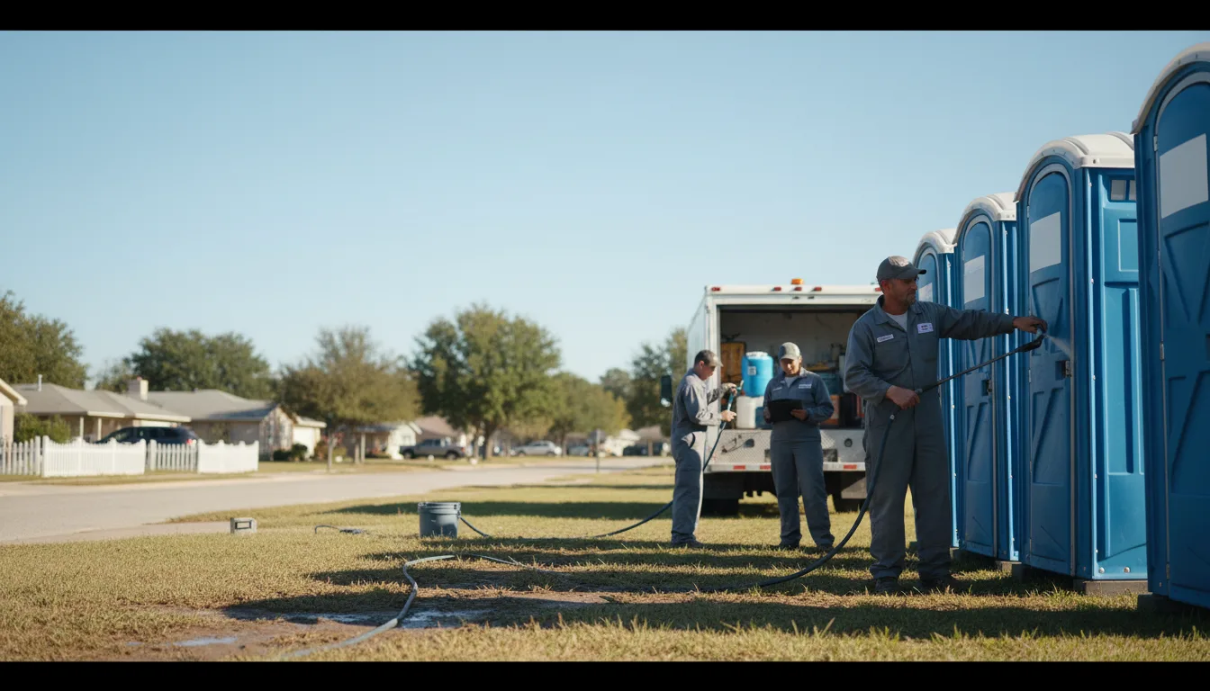 Long-Term Portable Toilet Rental in Washington, IA near me